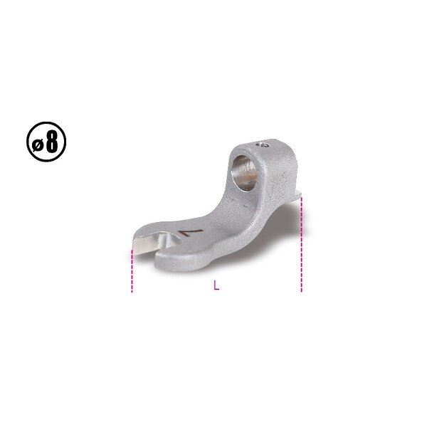 Beta Tools Open Jaw Wrench for Torque Bar, 10mm 6410010